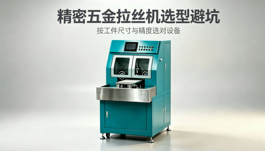 精密五金拉丝机怎么选?按工件尺寸、精度选型避坑指南